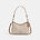 Laurel Small Shoulder Bag In Signature Canvas, SV/SAND/TAUPE, swatch