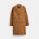 Double Faced Wool Coat, CAMEL, swatch