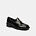 Square Toe Loafer, BLACK, swatch
