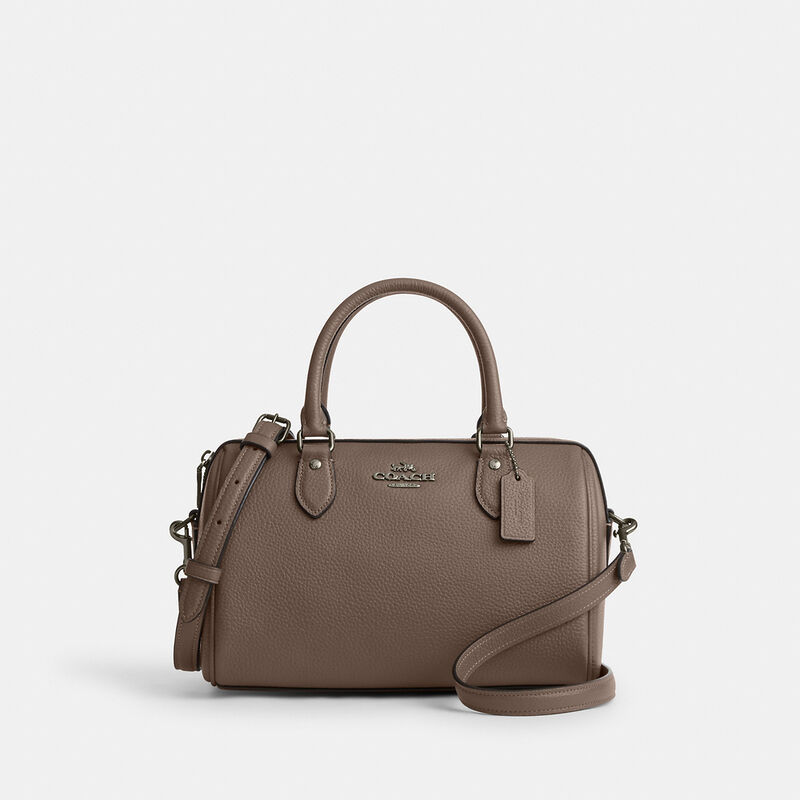 Rowan Satchel Bag, QB/DARK STONE, hi-res image number 1